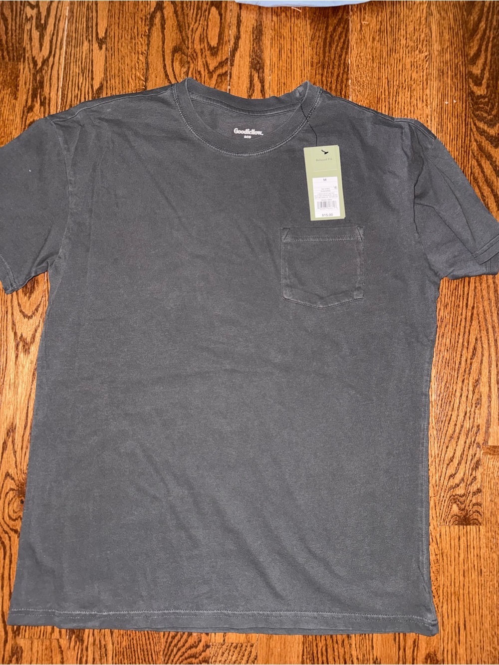 Goodfellow & Co Men's Pocket Tee - Charcoal